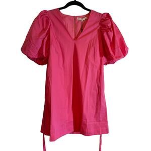 NWT English Factory Fuchsia Shift Mini Dress Size S